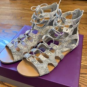Fergie Gladiator Sandals Gently Worn Size 8.5